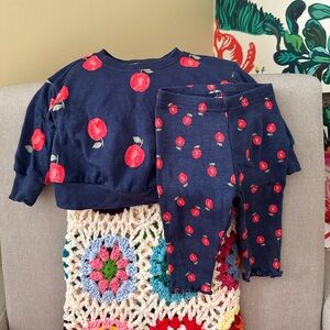Carter’s Pants and Crewneck Set Infant Size 6 Months